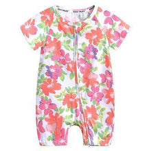 Load image into Gallery viewer, Modern Printed Newborn Baby Short Sleeved Cotton Jumpsuit Infant Cartoon Animal Costumes Clothing For Girls and Boys Kids