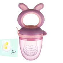 Load image into Gallery viewer, Baby Pacifier Fresh Food Kids Fruit Feeder Nipples Feeding Safe Baby Supplies Nipple Pacifier Holder