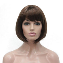 Load image into Gallery viewer, StrongBeauty Women's Wigs Bob Black Hair Short Straight Natural Synthetic Capless Wig COLOUR CHOICES