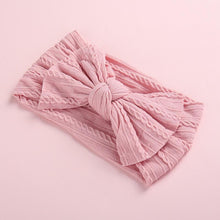 Load image into Gallery viewer, Modern Bowknot Baby Headband Elastic Turban Baby Girl Headbands Baby Girls Bow