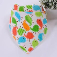 Load image into Gallery viewer, Baby Bibs Cute Cartoon Pattern bib Burp Cloths Saliva Towel Cotton Infant Burp Cloths Bib For Kids