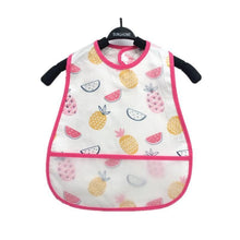 Load image into Gallery viewer, Adjustable Baby Bibs Waterproof Lunch Feeding Bibs Baby Cartoon Feeding Cloth Children Baby Bib for Kids