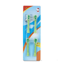 Load image into Gallery viewer, Cartoon Children Electric Toothbrush Double-sided Heads Electric Teethbrush Or Replacement Brush Perfect Electric Brush For Kids