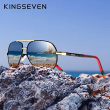 Load image into Gallery viewer, Summer Luxury Aluminum Magnesium Men's Retro Aviation Popular Sunglasses Polarized Men Mirror Glasses oculos Eyewear Accessories For Men
