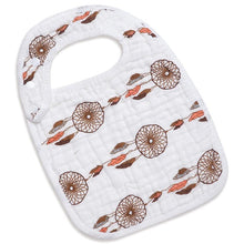Load image into Gallery viewer, Cotton Baby Burp Cloth For Toddlers Feeding Durable Apron Multi-use Saliva Towel Scarf And Bandana Bibs