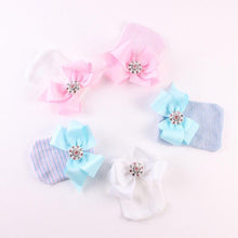 Load image into Gallery viewer, Cute Newest Newborn Baby Girl Comfy Bowknot Cap Elegant Beanie Design Fashionable Babies Hat