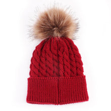 Load image into Gallery viewer, Modern Trendy Baby Girls Unisex Knitted Crochet Beanie Winter Warm Hat Cap For Kids