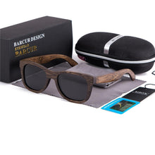 Load image into Gallery viewer, Brown Glasses Retro Wood Eyewear Bamboo Sunglasses Unisex Glasses Eyewear For Women and Men With UV400 Protection