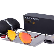 Load image into Gallery viewer, Luxury Pilot Aviation Polarized High Quality Metal Frame Sunglasses With UV400 Protection