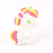 Load image into Gallery viewer, Silicone Teethers Food Grade Tiny Rod Teething Baby Shower Gifts Cartoon Animals Teether Let's Make 1pc