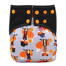 Load image into Gallery viewer, All-In-One Cloth Diaper for Baby Bamboo Charcoal Eco-friendly Baby Cloth Diaper