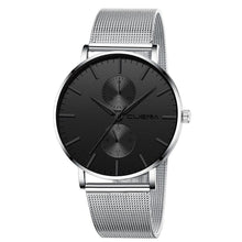 Load image into Gallery viewer, Luxury Unisex Classic Casual Metal Watch Stain Steall Watch Waterproof Watch In Elegant Luxury Modern Style