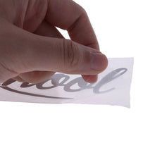 Load image into Gallery viewer, 19x7CM OLD SCHOOL Vinyl Custom Classic Car Styling Decal Sticker Car Accessories