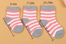 Load image into Gallery viewer, 4PCS/SET Pairs Of Modern Baby and Kids Cotton Socks Spring/autumn Winter Newborn Infant Toddler Floor Socks for Kids