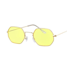 Load image into Gallery viewer, Yellow Women Retro Brand Designer Classic Sunglasses For Ladies Luxury Ladies Mirror Female Oculos de sol