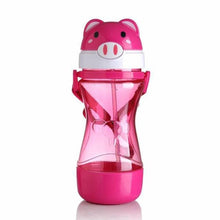 Load image into Gallery viewer, Baby Cartoon Drink Water Straw Cup for Kids Cute Juice Training Bottle Cups Infant Learn Drinking Bottles For Baby