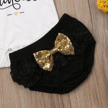 Load image into Gallery viewer, 3PCS Cute Newborn Baby Girl Outfits Clothes Tops Bodysuit Shorts Pants Set For Girls WIth Print Dadys Princess