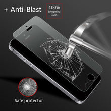 Load image into Gallery viewer, Frosted Matte Glass On iPhone 5 5s 5c SE X XS Max XR Tempered Glass 9H Hardness iPhone 6 6s 7 8 Plus Protective Glass Cover Case Tempered Glass Film Case-Friendly HD Clear Glass Protector for iPhone