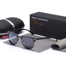 Load image into Gallery viewer, The Luxury Sunglasses Aluminium Polarized Male Eyeglasses Classic Punk For Men and Boys With UV400 Protection
