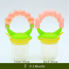 Load image into Gallery viewer, Fresh Food Baby Pacifiers Feeder For Kids Fruit Feeder Nipples Feeding Safe Baby Supplies Nipple Multi-purpose Pacifier