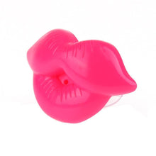 Load image into Gallery viewer, Silicone Baby Lip Pacifier Kiss Pink Rose Red Lip Shape Teeth Soothers Funny Baby Pacifiers For Baby and For Kids
