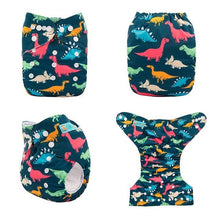 Load image into Gallery viewer, ModernLuxury Printed Baby Cloth Diaper Reusable Cloth Nappy Snap Adjustable Pocket Diaper Nappies For Baby Kids