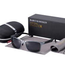 Load image into Gallery viewer, Aluminum Polarized Sunglasses Men Polarized Sun Glasses Square Eyewear For Men And Boys With UV400 Protection