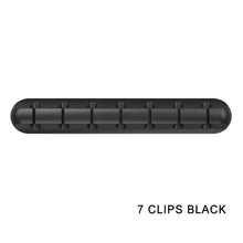 Load image into Gallery viewer, Cable Holder Silicone Cable Organizer Flexible USB Management Clips Holder For Mouse Keyboard Earphone Headset
