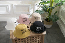 Load image into Gallery viewer, Children Summer Hat Double Sided Sun Caps For Boys And Girls Letter Printing Fisherman In Modern New Design