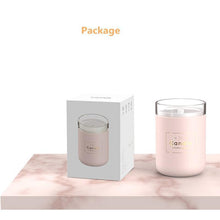 Load image into Gallery viewer, 280ML Ultrasonic Air Humidifier Candle Romantic Soft Light USB Essential Oil Diffuser Car Aroma Mist Maker