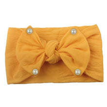 Load image into Gallery viewer, Modern Baby Headband Turban Flower Bow Newborn Baby Girl Headbands Elastic hairband For Girls Baby