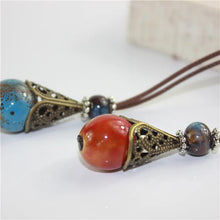 Load image into Gallery viewer, Miredo jewelry wholesale bronze hollow out necklaces women's mothers gift necklace pendant free shipping #1125