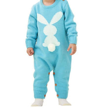 Load image into Gallery viewer, Handmade Modern Luxury Christmas Baby Rompers Newborn Rabbit Baby Jumpsuit Overall Long Sleeve Baby Boys Clothes