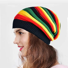 Load image into Gallery viewer, 2019 Women's Winter Hats For Women Girls Winter Caps Bonnet Beanies Knitted Hat Reggae Rasta Femme Mask Brand balaclava Hats