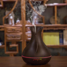Load image into Gallery viewer, 500ML Essential Oil Diffuser Waterless Auto Off,Seven Color Ultrasonic Aromatherapy Humidifier with Adjustable Mist Model,Diffuser for Bedroom Bathroom Home Office spa Yoga