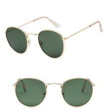 Load image into Gallery viewer, Leon Elegant Unisex Woman and Man Classic Round Sunglasses Designer Glasses Lady Round Luxury Retro Sunglasses With Vintage Mirror Oculos De Sol Gafas