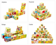 Load image into Gallery viewer, 1Set Nine Blocks Six-sided 3D Wooden Cube Puzzle Toys For Children Kids Educational Toys Funny Games