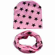 Load image into Gallery viewer, Modern Children Hat Scarf Set Camouflage Print Cotton Baby Beanie Collar for Baby Boy/Girl Cap Kids Warm Hats Scarves Design