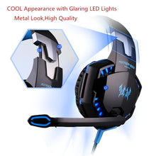 Load image into Gallery viewer, NEW STEVVEX Modern G2000 G9000 Gaming Headsets Big Headphones with Light Mic Stereo Earphones Deep Bass for PC Computer, Laptop and Gaming