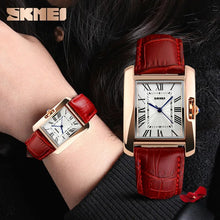 Load image into Gallery viewer, SKMEI Brand Elegant Retro Watches Women Fashion Luxury Quartz Watch Clock Woman Female Casual Leather Strap Women's Wristwatches