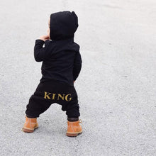 Load image into Gallery viewer, Boy Jumpsuits Newborn Baby Boy Kids King Romper Jumpsuit Outfits Fpr Boys In Short And Long Variant With Print