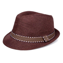 Load image into Gallery viewer, Modern Baby Hat Children Jazz Straw Cap for Baby Boys/Girls Cap Baby Hat For Kids Sun Cap For Kids In Elegant Design