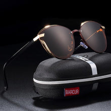 Load image into Gallery viewer, Luxury New Fashion Polarized Women Round Rimeless Popular Retro Classic Sunglasses Ladies lunette de soleil femme