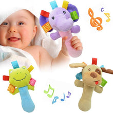 Load image into Gallery viewer, Newborn Baby Toys 0-12 Months Cartoon Baby Plush Rattle Mobile Bell Toy Infant Toddler Early Educational Toys For Kids