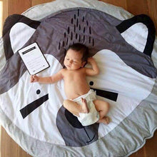 Load image into Gallery viewer, Baby Kids Play Mat Cotton Game Mat Room Floor Round Carpet Rug Children Tent Camp Mat Baby Yym Kids