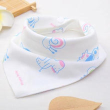 Load image into Gallery viewer, Baby Bibs Cute Cartoon Pattern bib Burp Cloths Saliva Towel Cotton Infant Burp Cloths Bib For Kids