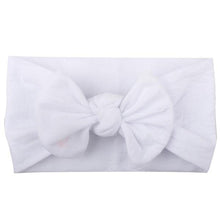 Load image into Gallery viewer, Cute Baby Girl Headbands Knitted Newborn Baby Bows Haiband Turban Head Warm head band