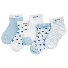 Load image into Gallery viewer, 5 Pairs Cute Summer Breathable Mesh Cotton Infant Baby Socks For Newborn Boys And Girls