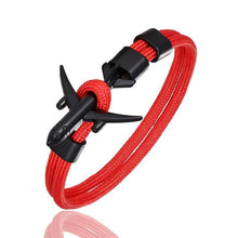 Load image into Gallery viewer, Luxury Plane Bracelets For Men and Women Charm Survival Rope Chain Paracord Bracelet Metal Airplane Hooks Summer Style