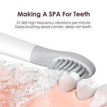 Load image into Gallery viewer, Sonic Toothbrush Electric Powerful Optional Modes Cleaning Travel Toothbrushes With Brush Heads for Adults Random Color Perfect Teethbrush